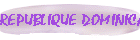 REPUBLIQUE DOMINICAINE