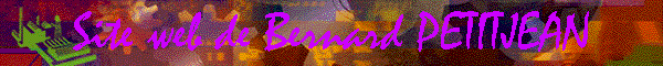 Site web de Bernard PETITJEAN